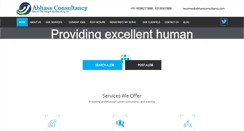 Desktop Screenshot of abhassconsultancy.com